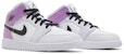 (Kanak-Kanak) Air Jordan 1 Mid 'Barely Grape' DQ8423-501