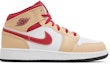 Buy (Tingkat Sekolah) Air Jordan 1 Mid 'Beige Merah' 554725-201