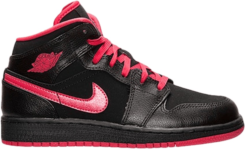 air-jordan-1-mid-black-fusion-red-gs