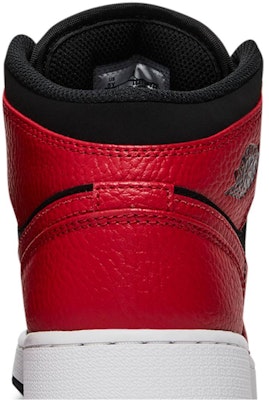 (초등학생) 에어 조던 1 미드 '블랙 짐 레드' 554725-054 Sizing (초등학생) 에어 조던 1 미드 '블랙 짐 레드' 554725-054