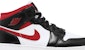 (Kanak-Kanak) Air Jordan 1 Mid 'Hitam Gym Merah' DJ4695-122