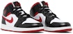 (Kanak-Kanak) Air Jordan 1 Mid 'Hitam Gym Merah' DJ4695-122