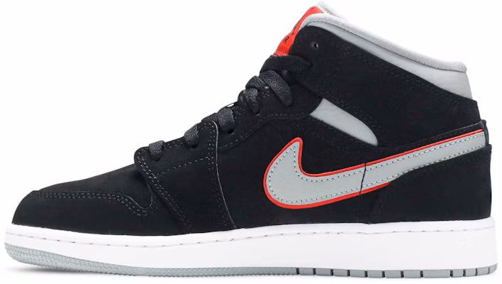 GS エアジョーダン1 MID "ブラック/パーティクルグレー" 554725-060 Lookbook GS エアジョーダン1 MID "ブラック/パーティクルグレー" 554725-060