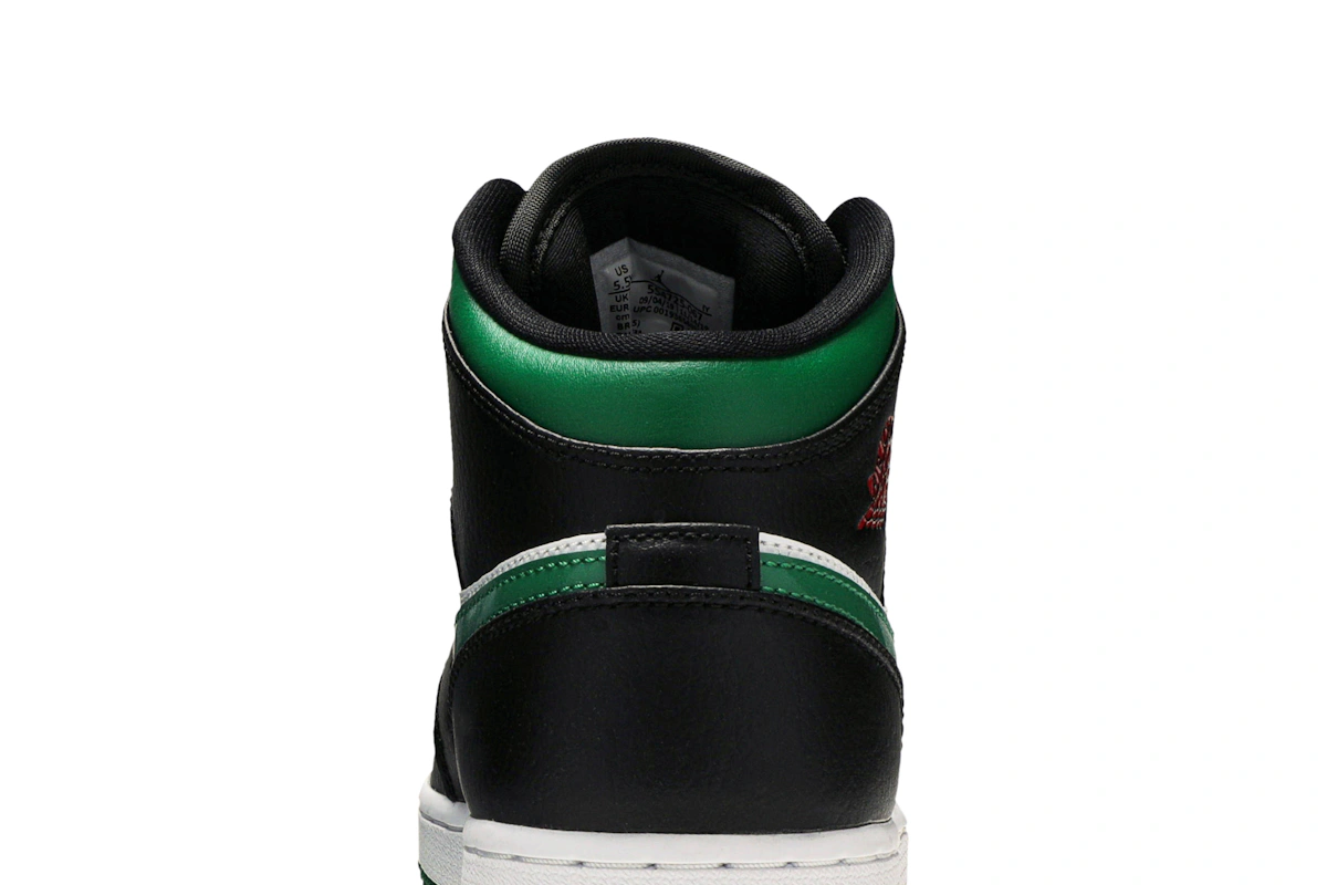 (Grade School) Air Jordan 1 Mid 'Black Pine Green' 554725-067