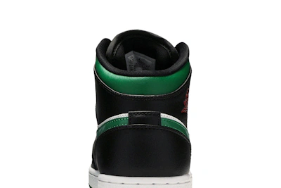 (Grade School) Air Jordan 1 Mid 'Black Pine Green' 554725-067
