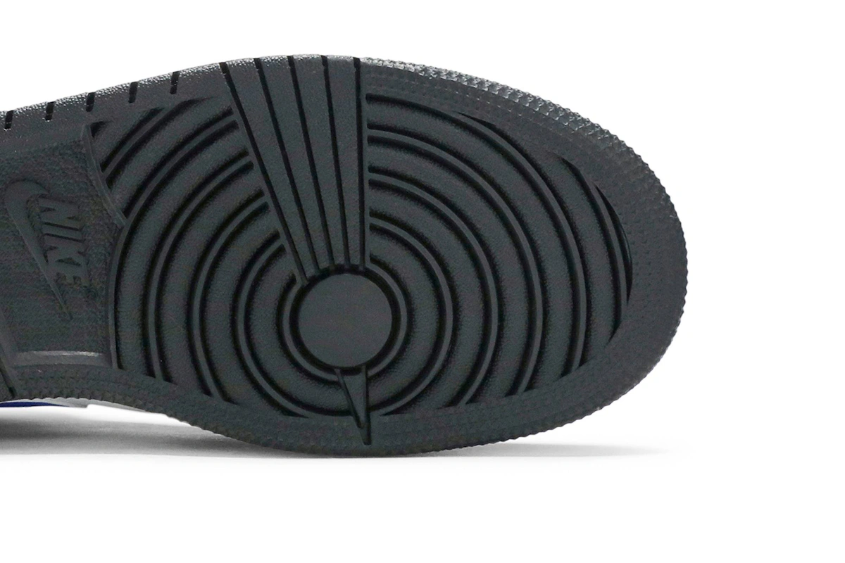 (Grade School) Air Jordan 1 Mid 'Black Racer Blue' 554725-084