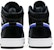 (Akanak) Air Jordan 1 Mid 'Hitam Racer Biru' 554725-084