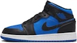 Buy (Sekolah Dasar) Air Jordan 1 Mid 'Hitam Biru Kerajaan' DQ8423-042