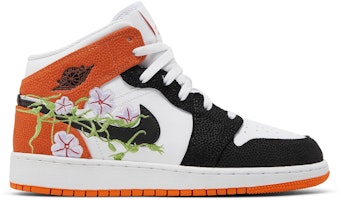 (Grade School) Air Jordan 1 Mid 'Blossom' DQ8390-100 (Grade School) Air Jordan 1 Mid 'Blossom' DQ8390-100