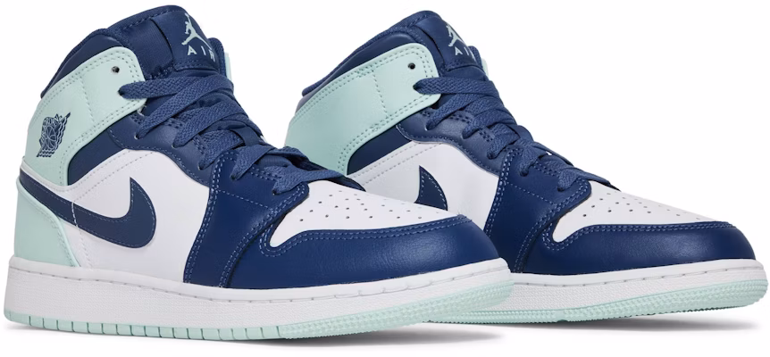 (Grade School) Air Jordan 1 Mid 'Blue Mint' 554725-413 Cheap (Grade School) Air Jordan 1 Mid 'Blue Mint' 554725-413