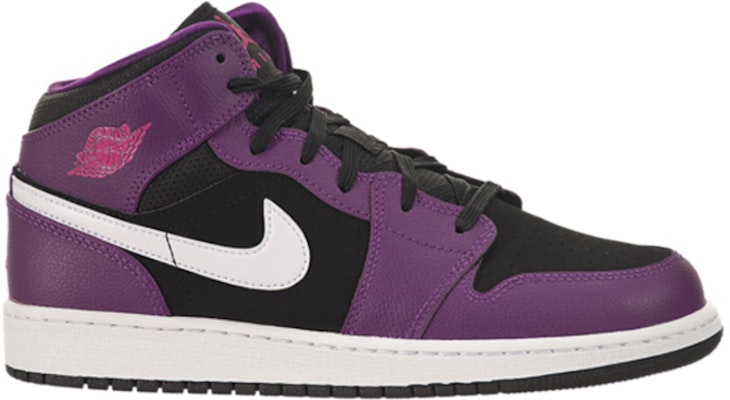 (AnaK-Anak) Air Jordan 1 Mid 'Bright Grape' 555112-028 Order (AnaK-Anak) Air Jordan 1 Mid 'Bright Grape' 555112-028