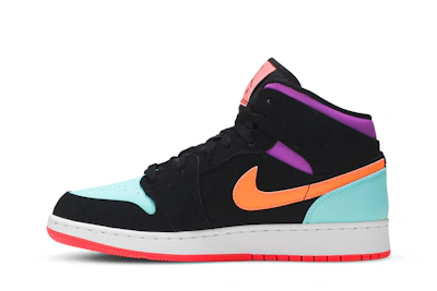 (Grade School) Air Jordan 1 Mid 'Candy' 554725-083