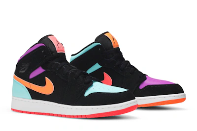 (Grade School) Air Jordan 1 Mid 'Candy' 554725-083