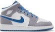 Buy (Kanak-Kanak) Air Jordan 1 Mid 'Cement True Blue' DQ8423-014