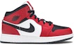 Buy (Akas Sekolah) Air Jordan 1 Mid 'Chicago Black Toe' 554725-069