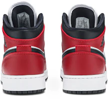 Details for (Grade School) Air Jordan 1 Mid 'Chicago Black Toe' 554725-069