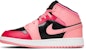 (Kanak-Kanak) Air Jordan 1 Mid 'Coral Chalk' 554725-662