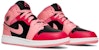 (Kanak-Kanak) Air Jordan 1 Mid 'Coral Chalk' 554725-662