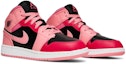 Cheap (Kanak-Kanak) Air Jordan 1 Mid 'Coral Chalk' 554725-662