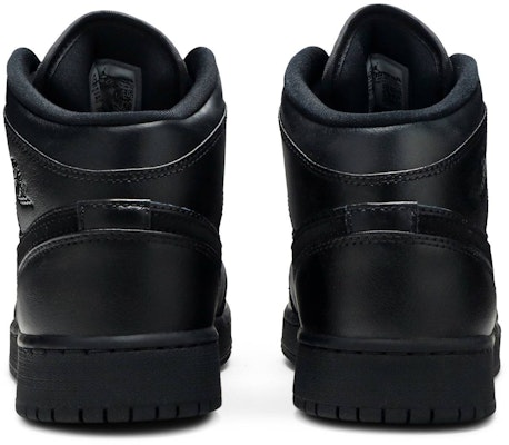 (Niños) Air Jordan 1 Mid 'Negro Profundo' 554725-090 Details for (Niños) Air Jordan 1 Mid 'Negro Profundo' 554725-090