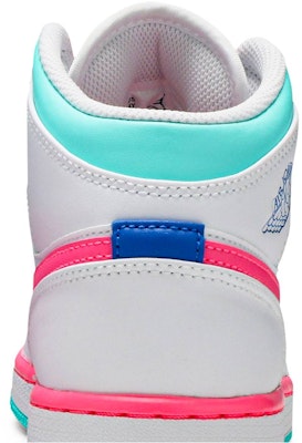 (小學年級) Air Jordan 1 Mid '數碼粉紅' 555112-102 Sizing (小學年級) Air Jordan 1 Mid '數碼粉紅' 555112-102