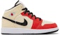 (Kanak-Kanak) Air Jordan 1 Mid 'Pertandingan Dunk' DV7012-100
