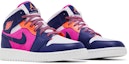 Cheap (小學版) Air Jordan 1 Mid '火粉' 555112-602