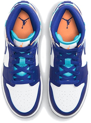 (大童) Air Jordan 1 Mid '几何印花' 555112-105 Shop (大童) Air Jordan 1 Mid '几何印花' 555112-105