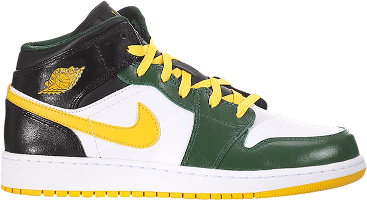 (Sekolah Dasar) Air Jordan 1 Mid 'Hijau Gorge Emas' 554725-307 Buy (Sekolah Dasar) Air Jordan 1 Mid 'Hijau Gorge Emas' 554725-307