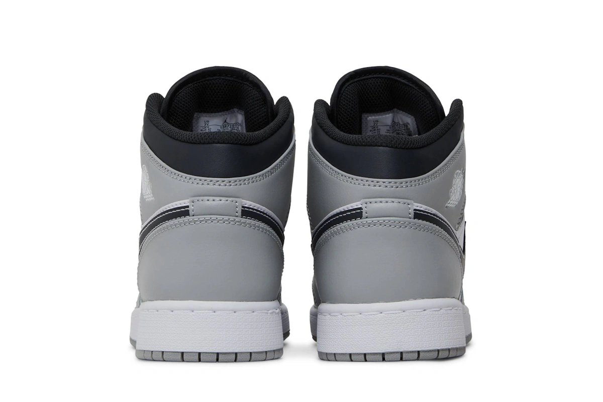 (Grade School) Air Jordan 1 Mid 'Greyscale' 554725-078