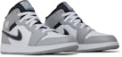 Cheap (Akasar Rendah) Air Jordan 1 Mid 'Greyscale' 554725-078