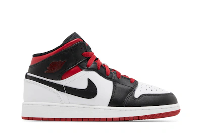 (Grade School) Air Jordan 1 Mid 'Gym Red Black Toe' DQ8423-106