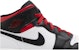 (Kanak-Kanak) Air Jordan 1 Mid 'Gym Red Black Toe' DQ8423-106