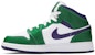 (Kanak-Kanak) Air Jordan 1 Mid 'Hulk' 554725-300
