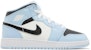 (Kanak-Kanak) Air Jordan 1 Mid 'Ice Blue' 555112-401