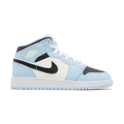 (GS) Jordan 1 Mid 'Ice Blue'