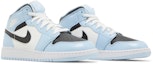 Cheap (Kanak-Kanak) Air Jordan 1 Mid 'Ice Blue' 555112-401