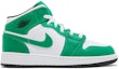 Buy (Akademik) Air Jordan 1 Mid 'Lucky Green' Kanak-Kanak. DQ8423-301