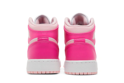 (Grade School) Air Jordan 1 Mid 'Medium Soft Pink' FD8780-116