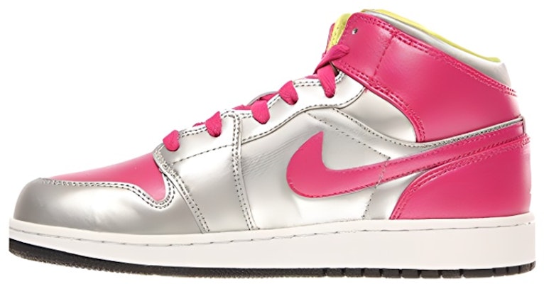 (Kanak-Kanak) Air Jordan 1 Mid 'Perak Metalik Pink Fusion' 555112-037 Buy (Kanak-Kanak) Air Jordan 1 Mid 'Perak Metalik Pink Fusion' 555112-037