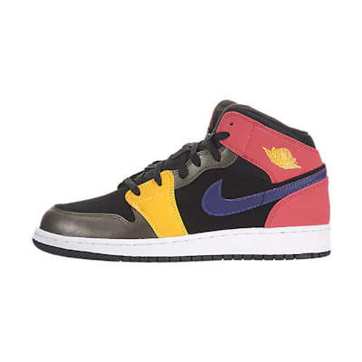 (GS) Jordan 1 Mid 'Multi-Color'