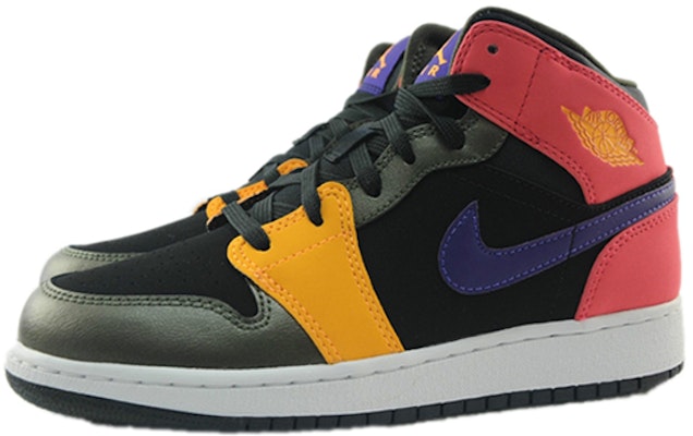 GS エア ジョーダン 1 ミッド マルチカラー (Ea Jōdan 1 Middo Maruchikaraa) 555112-016 Order GS エア ジョーダン 1 ミッド マルチカラー (Ea Jōdan 1 Middo Maruchikaraa) 555112-016