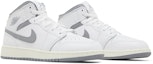 Cheap (Aplicación Escolar) Air Jordan 1 Mid 'Gris Neutro' 554725-135