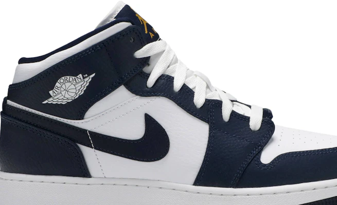 (Grade School) Air Jordan 1 Mid 'Obsidian' 554725-174 Order (Grade School) Air Jordan 1 Mid 'Obsidian' 554725-174