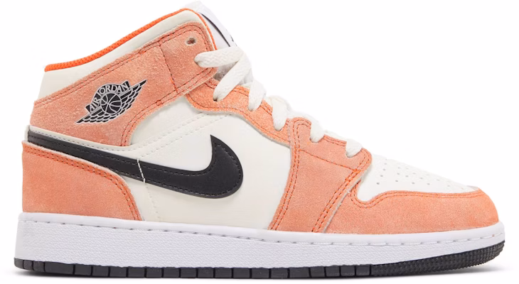 (Kanak-Kanak) Air Jordan 1 Mid 'Orange Suede' DV1336-800 Buy (Kanak-Kanak) Air Jordan 1 Mid 'Orange Suede' DV1336-800