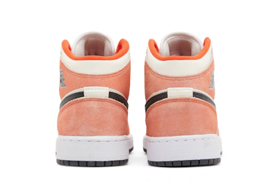 (Grade School) Air Jordan 1 Mid 'Orange Suede' DV1336-800