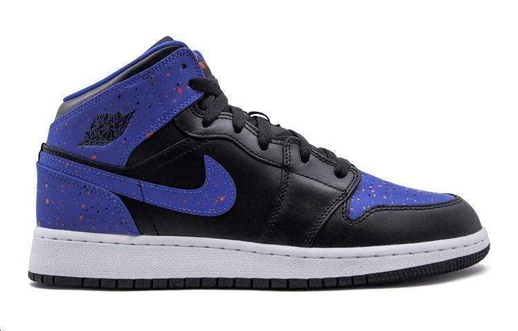 Order (초등학생) 에어 조던 1 미드 '페인트 스플래터' 554725-048