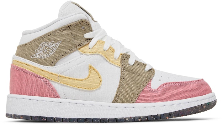 (Sekolah Dasar) Air Jordan 1 Mid 'Pastel Grind' Anak-anak DJ0338-100 Buy (Sekolah Dasar) Air Jordan 1 Mid 'Pastel Grind' Anak-anak DJ0338-100