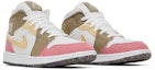 Cheap (Sekolah Dasar) Air Jordan 1 Mid 'Pastel Grind' Anak-anak DJ0338-100