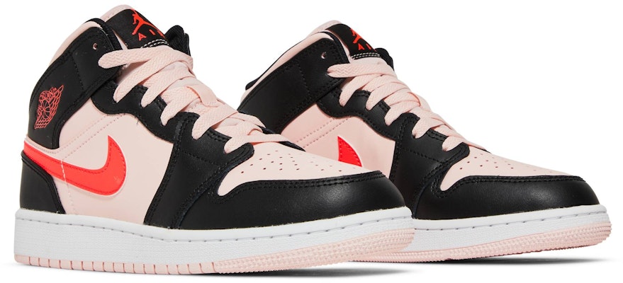 Pink and crimson hot sale jordans